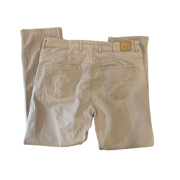 Peter Millar Khaki Straight Pants Size 36 Men’s Golf Brand - Picture 3 of 5
